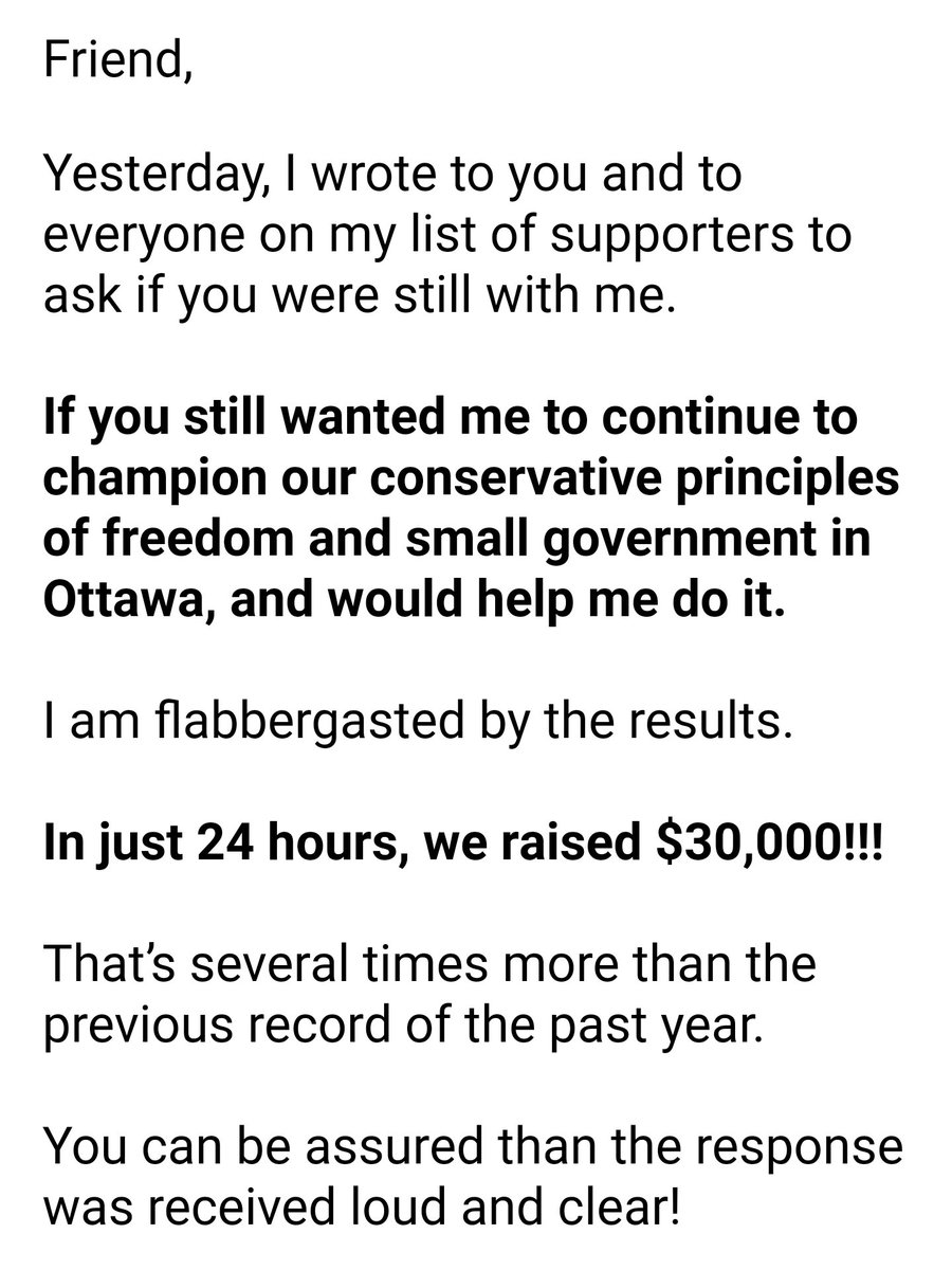 ScheerMemories's tweet photo. Looks like @MaximeBernier has a lot of support... #cpcldr #cdnpoli #recallScheer https://t.co/SGVaedrxJQ