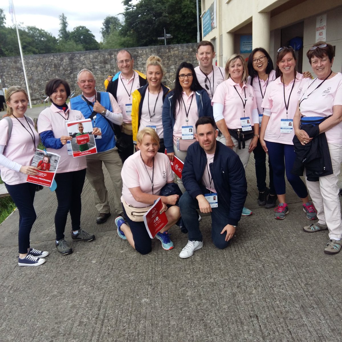 KayakSoi's tweet photo. @SOIreland want to give a massive thank you to our volunteers!! Here are some of the wonderful crew at Salmon leap who have helped to make this an unfogettable day! #PlayYourPart 

@SOIreland @SalmonLeapCanoe #letsmakepossible #irelandgames https://t.co/Q6Uc3fiP64