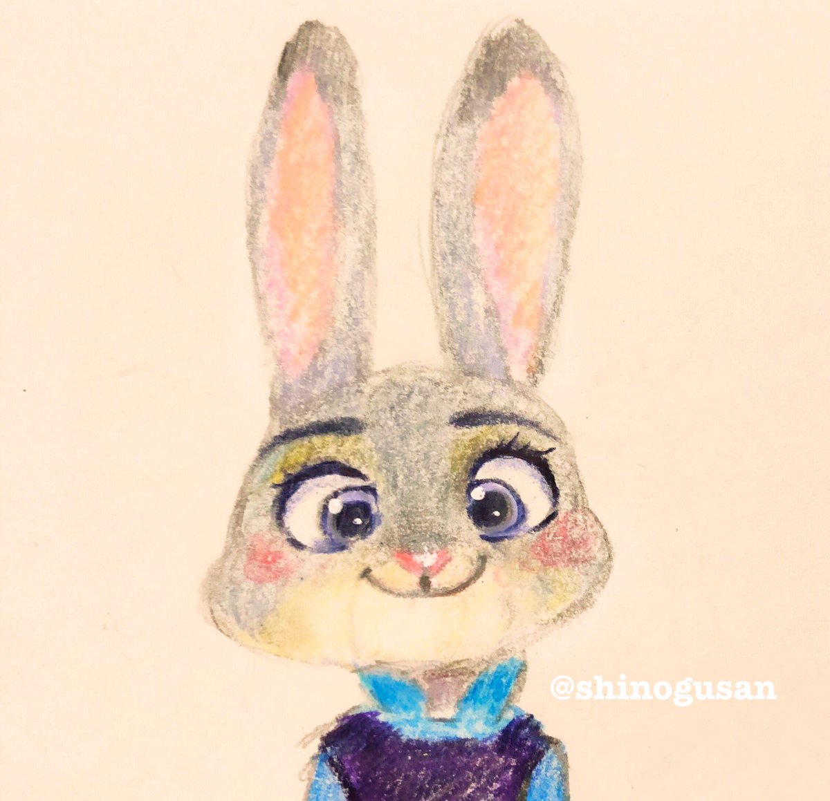 画家 たけお まりこ ジュディの生き方本当に素敵 夢は追いかけなくちゃ あきらめないで ズートピア ジュディ ズートピアはいいぞ Zootopia イラスト好きさんと繋がりたい