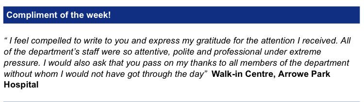 Emma_Maxwell86's tweet photo. Fabulous positive feedback about the WIC at APH @wirralct , proud of the wonderful teams #ComplimentOfTheWeek https://t.co/XXAUkiltpT
