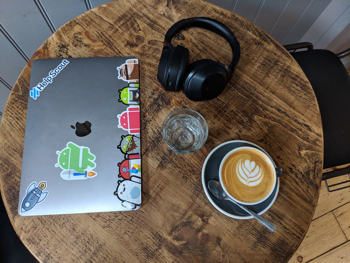 scottyab's tweet image. Feeling very lucky to be able to work remotely from one of my fav coffee shops @TincanCoffeeCo Bishopston