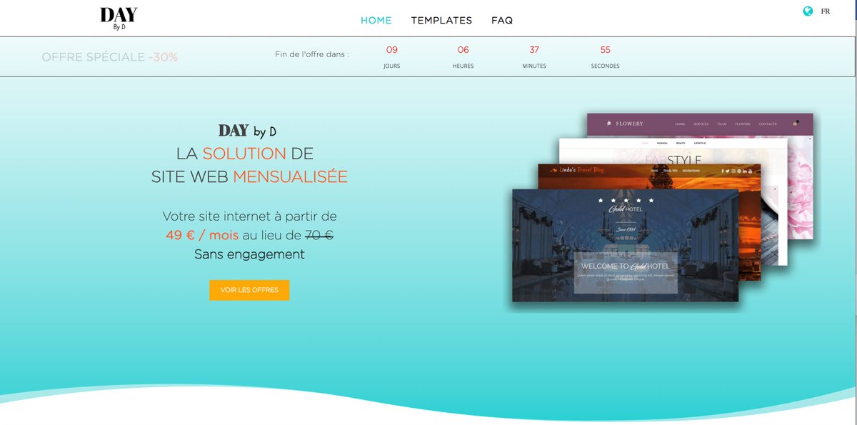 Daybydweb's tweet photo. ➡️ Day by D : c'est la solution pour avoir un site internet professionnel clé en main ! 🔑🤚 Avec une formule à 49€/mois sans engagement, vous pouvez enfin être visible sur internet à moindre coût ! 
💻 https://t.co/SZpxNTKXBR
#web #creation #site https://t.co/r0qLQzmdLH