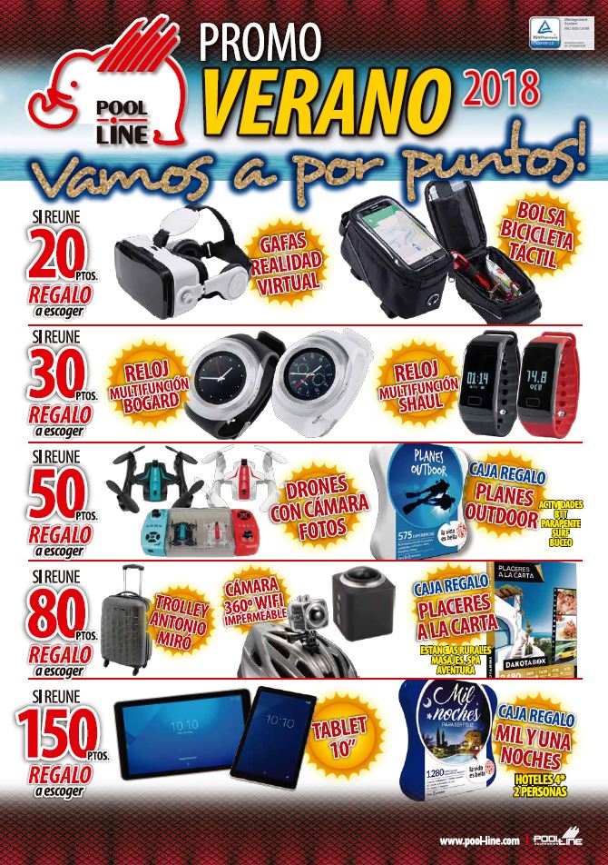Poolline1's tweet photo. Ya está en marcha la campaña ¡ A por puntos ! Durante esta semana ya hemos empezado a recibir vuestros pedidos y ya hemos repartido muchos regalos!! https://t.co/R3ndHTPruw