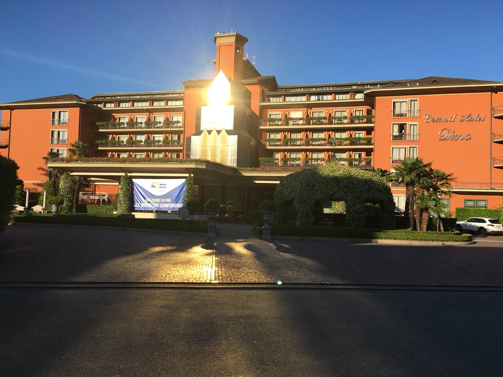 QuadrantEvents's tweet photo. In Italy today with some of the team delivering the AV solution for #NMBSconf2018, with a great speaker lineup from #PGSteam and our friend #ThatJezRose https://t.co/K4RQUvI5QT