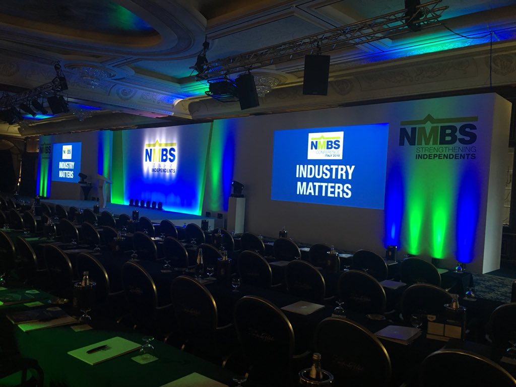 QuadrantEvents's tweet photo. In Italy today with some of the team delivering the AV solution for #NMBSconf2018, with a great speaker lineup from #PGSteam and our friend #ThatJezRose https://t.co/K4RQUvI5QT