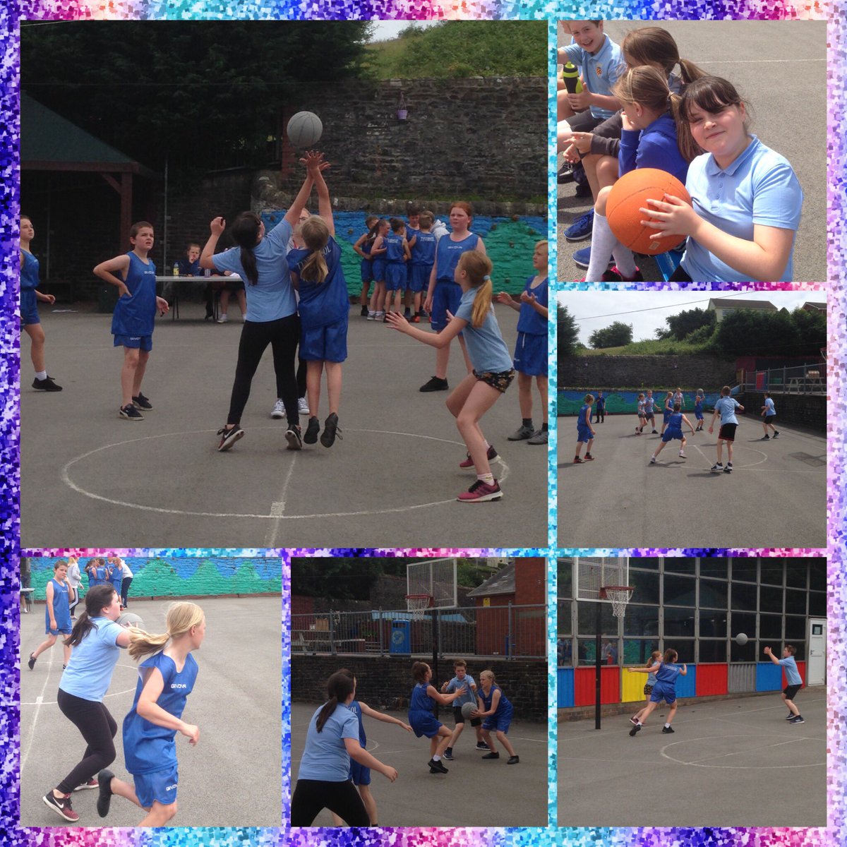 Well done to our basketball team in playing their first game against <a href="/Tynyrheol/">Tynyrheol Primary School</a> ⛹️‍♀️👏