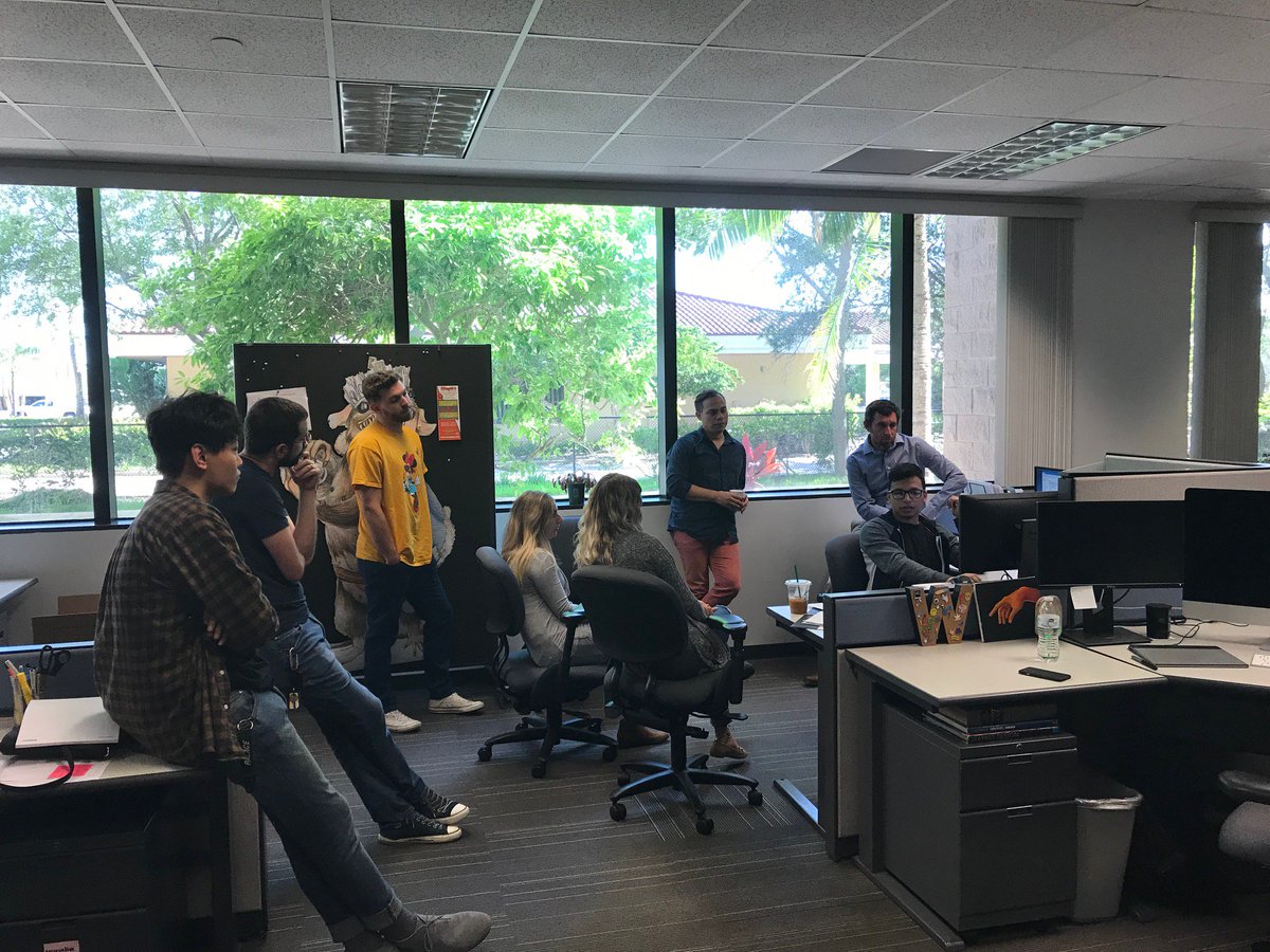 ideabaragency's tweet photo. Under construction! Web and Creative Team working on the new Ideabar website. #Ideabar #ownyourstory #earlyrisers #agency #palmbeach https://t.co/CGpYCW1yhx