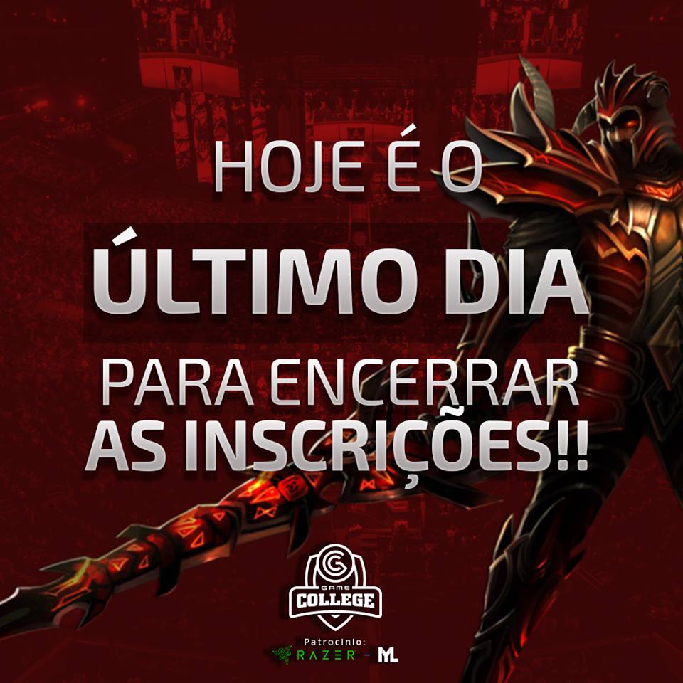 game_college's tweet photo. Infelizmente hoje é o último dia para se inscrever na turma de JUNHO da Game College 😞

Então, se você não garantiu corre que você tem até às 23:59h para garantir!

Vem que tem MUITA coisa legal para vocês! 😁

https://t.co/SlZPsVTDGb https://t.co/OFmUmJ2azb
