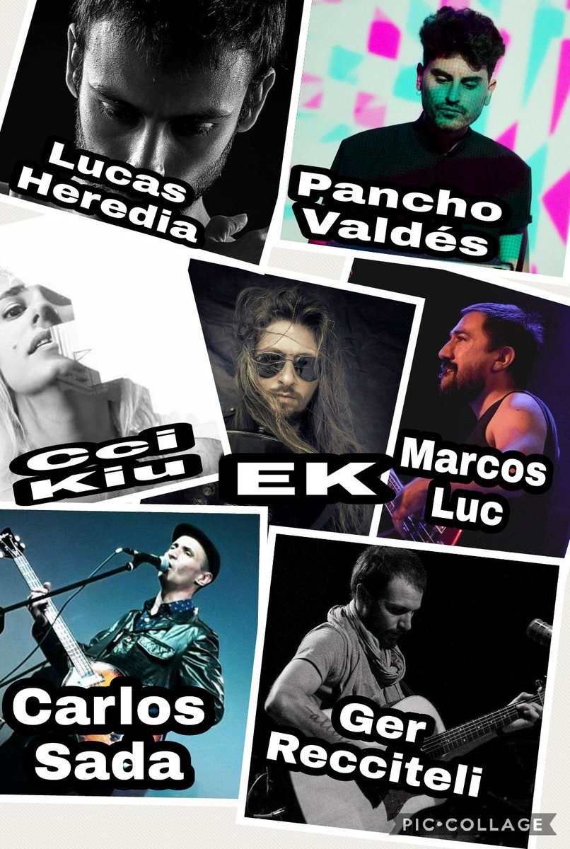 enricobarbizi's tweet photo. Tengo el honor y el placer de que me acompañen el Jueves 21 en la presentación de mi disco:
Lucas Heredia, Pancho Valdés, Cci Kiu, Esteban Kábalin, Marcos Luc, Carlos Sada y Germán Reccitelli
Jueves 21/6
20:30
Auditorio Luis Gagliano
Entrada Gratuita!
Los Esperamos!
#CableCanal https://t.co/jjP2N0vYhE