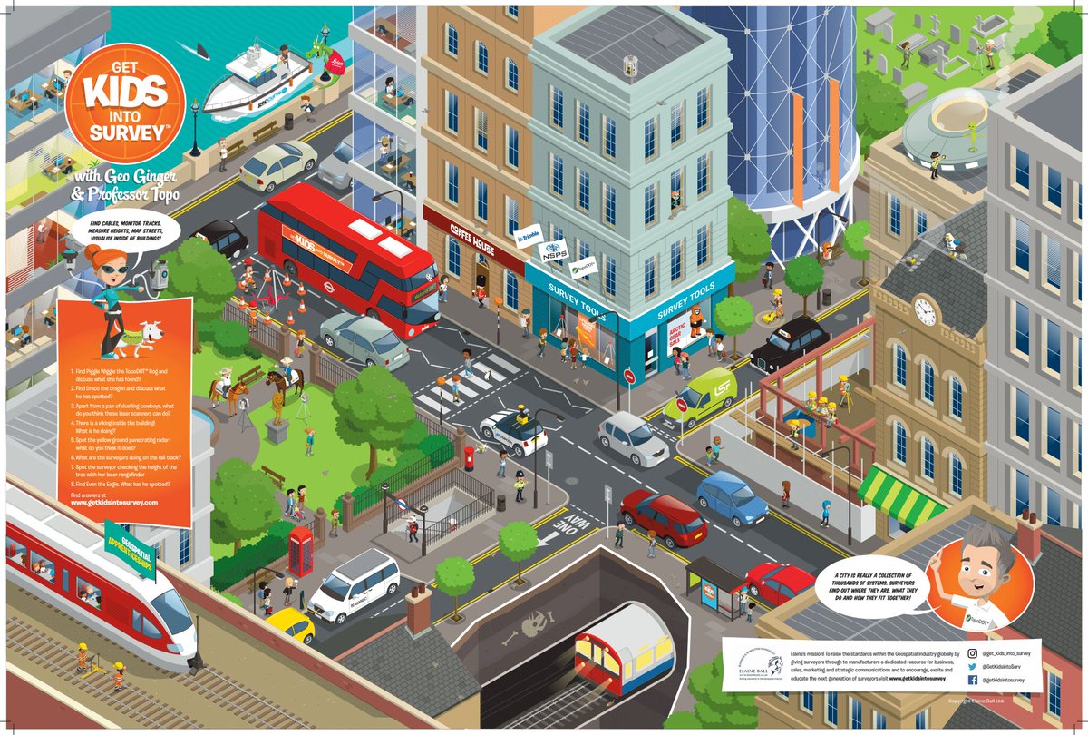 NSPSINC's tweet photo. Smart Cities Poster promotes surveying to youngsters! Order your poster today at https://t.co/ZaybUER5AT
#getkidsintosurvey #NSPS #EvantheEagle https://t.co/7H1xWx6WlM