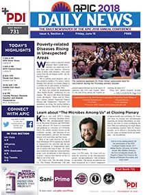 Lots of #APIC2018 session recaps in today’s issue of APIC Daily News – pick up an issue in the convention center or read it here: pageturnpro.com/CustomNEWS/851…