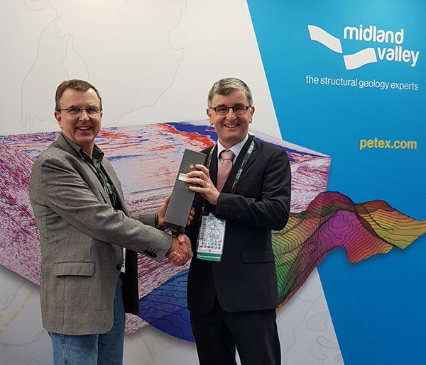 MidlandValley's tweet photo. We had a great time at the EAGE in Copenhagen this week. Congratulations to our whisky raffle winners Lena Schweizer, from DMT and Richard Morris, from Iron Mountain. Sláinte! https://t.co/ioRGn61ueB
