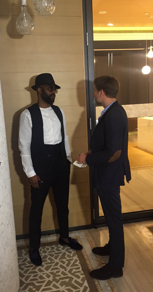 YvesBigot's tweet photo. ⁦@fallyipupa01⁩ en interview ce matin #Kinshasa pour le lancement de la série #RiverHotel ⁦@TV5MONDE⁩ ⁦@TV5MONDEAfrique⁩ https://t.co/eNsrAdPFnQ