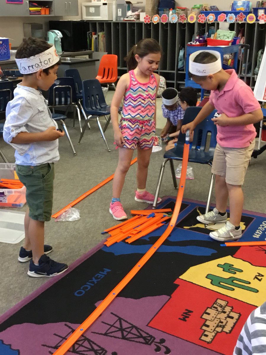 SlavinTeach's tweet image. “This is the best day of my life.” — 1st grader, #CUBEProgram discussion about problem solving with @Hot_Wheels. @APSMath @APS_STEM #AftertheSOLs #FirstGradeRocks