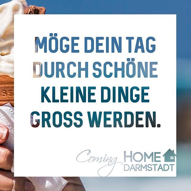 ComingHOME_DA's tweet photo. Möge dein Tag durch schöne kleine Dinge groß werden.
#möge #deintag #kleine #schönedinge #gross #großwerden #tag #grossartig #happysabbath #schön #soschön #eis #waffel #cominghome #darmstadt #positiv #fröhlich #hoffnung #zuhause #zuhausesein #nachhause #… https://t.co/9kqcD9Z4kv https://t.co/LiIM2UZ6cR