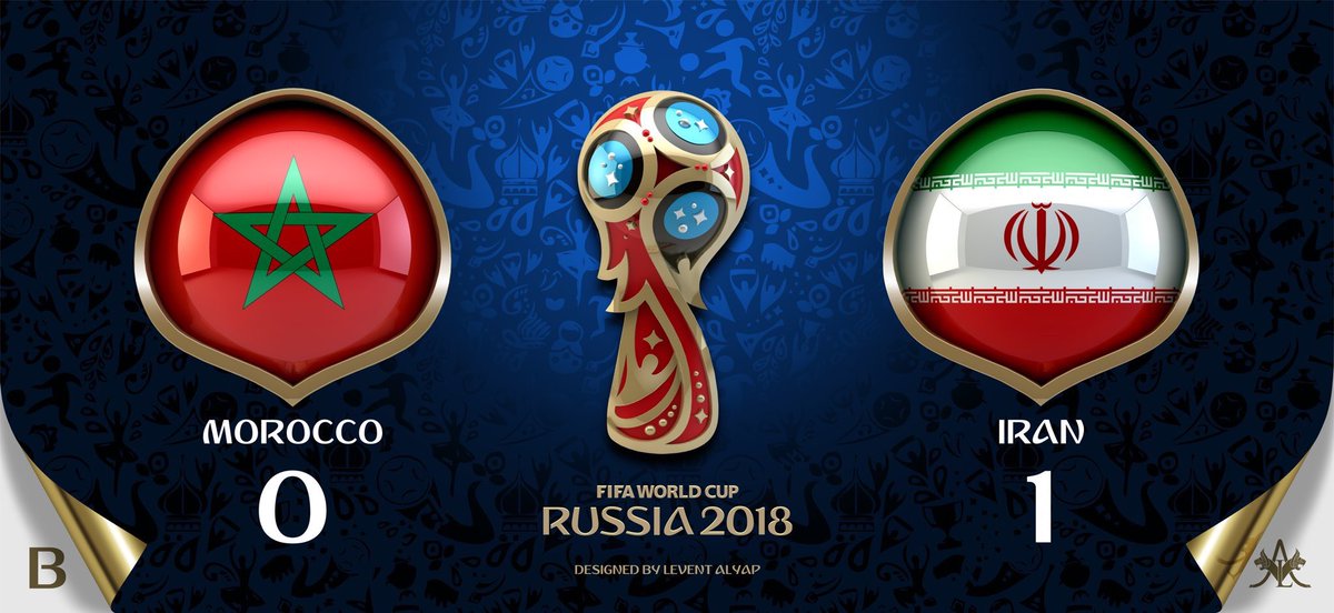 Players__Eye's tweet photo. FINAL SCORE: Morocco 0-1 Iran .......
#russia #football #worldcup2018 #Iran #soccer #Morocco https://t.co/17oAIqohlR