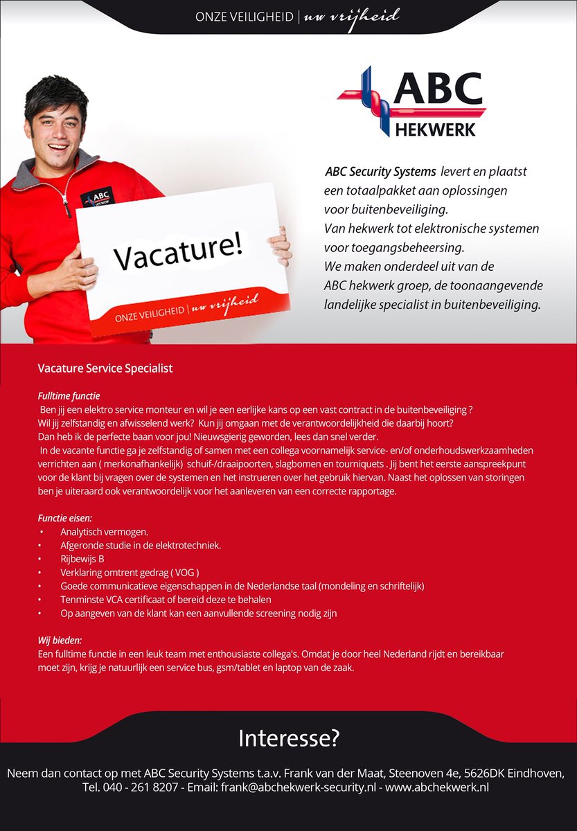 Frank van der Maat (@fvdmaat) on Twitter photo 