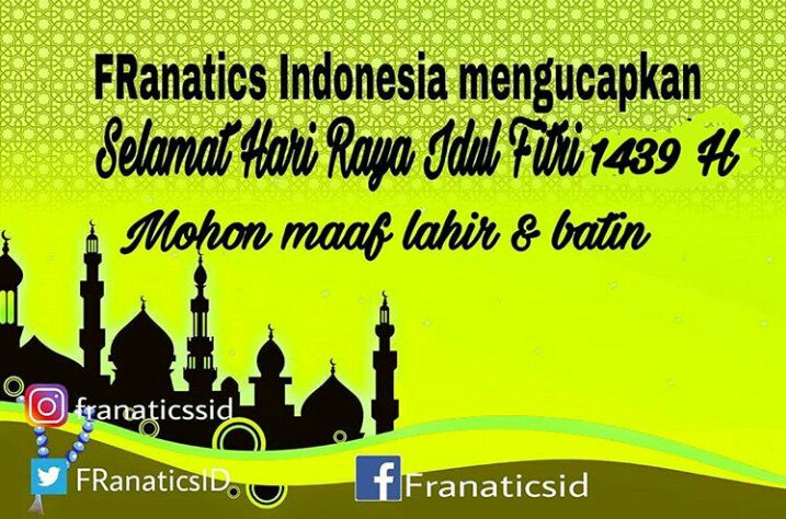 Selamat Hari Raya Idul Fitri
1 Syawal 1439 H
Mohon Maaf Lahir &amp; Batin