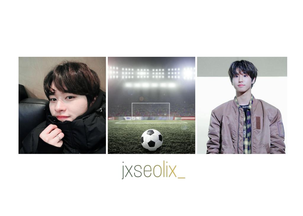 hanxmine's tweet photo. [⚽] — au!minsung ; 🇧🇷 ' 

Onde Lee Minho é o famoso camisa 10 da seleção brasileira e Jisung o novo ajudante da equipe. Em um torneio de futebol internacional Minho se vê com dois objetivos: Conquistar o hexa e o coração de Han Jisung! https://t.co/tG28nVIOS0