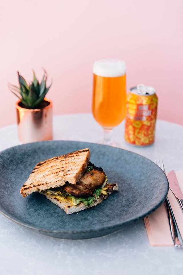 Forget about your packed lunch and try our glazed beef brisket sandwich with pickled slaw on toasted sourdough out for size! #lunchtime #babelbelfast #rooftopbar