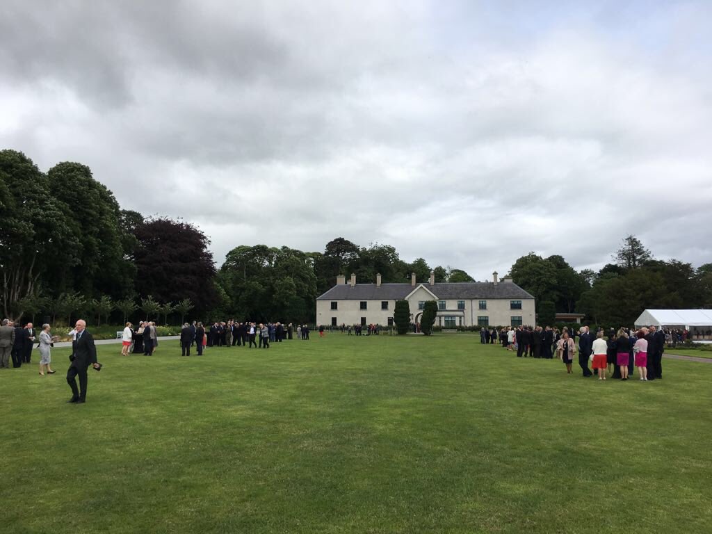 A fantastic setting at Killarney House as Prince Charles &amp; Camilla are proudly welcomed to our beautiful town <a href="/RoyalFamily/">The Royal Family</a> <a href="/KensingtonRoyal/">The Prince and Princess of Wales</a>