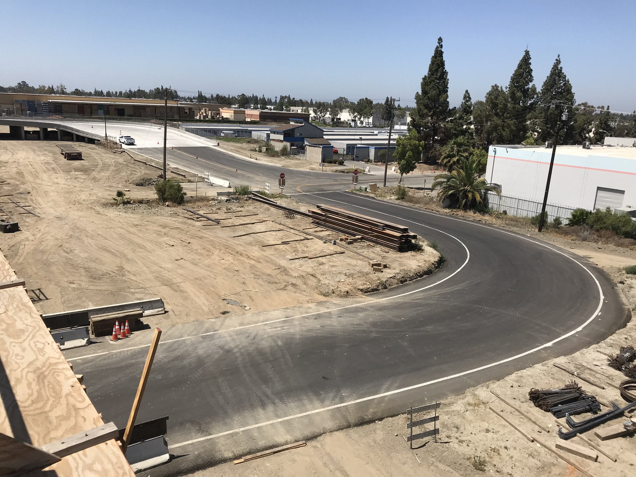 5 FWY LA County on Twitter "A view of the new oneway access from