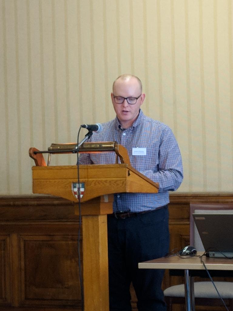 RoyaltyBob's tweet photo. @robheaton uncovers heresiological tactics in #Bede and #JohnofDamascus #8thc #ISHS18 @HeresyStudies https://t.co/FXH3ljUDUj