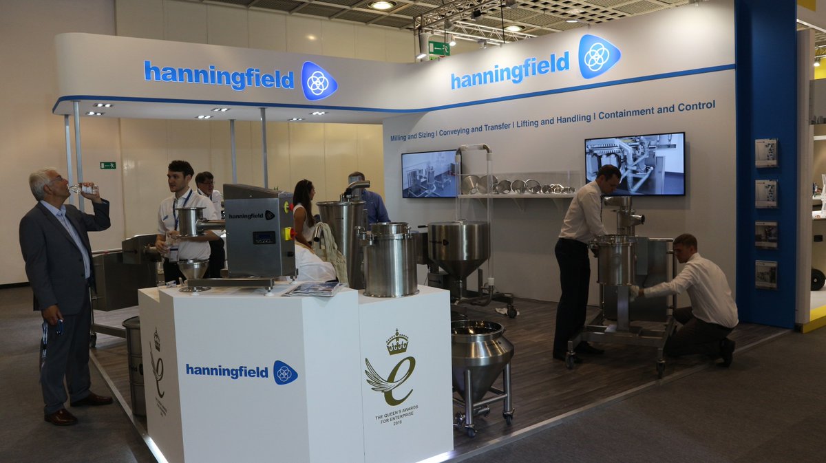 #ACHEMA 2018 is coming to an end. We hope our clients Chargepoint and Hanningfield had a successful show!