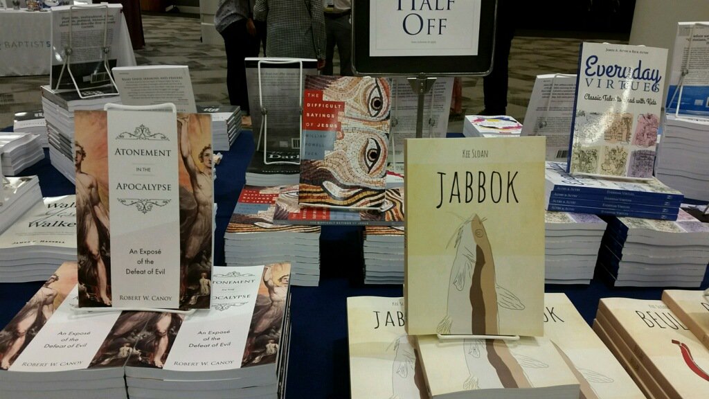 smythhelwys's tweet image. It’s our last day at the #cbfassembly, but we still have plenty of books for sale. Stop by and pick one up for the trip home.