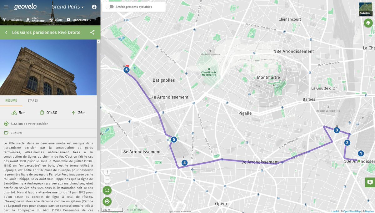 Comment trouver des idées de balades à vélo facilement?
🤔🚵🏻‍♀️🚵🏻‍♂️
Voici 3 solutions simples, efficaces et gratuites pour trouver un itinéraire à vélo sympa près de chez vous !
🆒⏩velook.fr/balade-velo-oc…