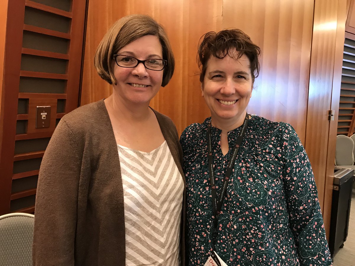Enjoying the time with another @CambiaHealthFdn Sojourn Faculty Scholar at #hmileaders . Wonderful to share the synergy in palliative care &amp; educational innovation with @ValCotter