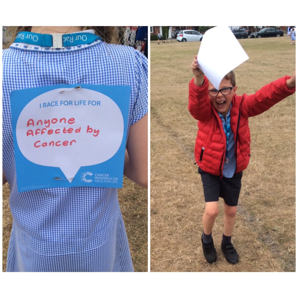 Thank you to everyone who came along to support Woodlands' Race for Life. We all had a great time & have hopefully raised lots of money for @raceforlife @CR_UK Thank you to @FormbyTesco for your support & the drinks & hotdogs!