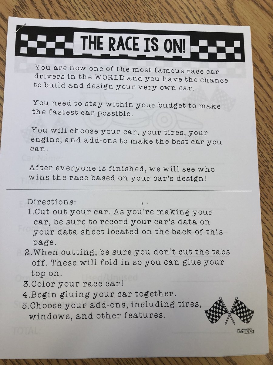 violafourth's tweet photo. Ending the school year with a fun STEM activity. Planning &amp; building race cars. Making decisions based on aerodynamics design, power &amp; tire packages. Which car design will win the race? @ViolaAchieves @ckear4thgrade https://t.co/dxSFG1nQRb