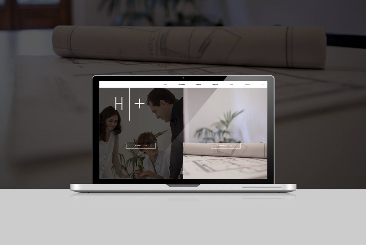 qreactive's tweet image. #CaseHistory | Un layout lineare e contemporaneo per uno studio moderno e dinamico: il sito web realizzato per H+ Architettura ne rispetta il carattere giovane e l’attenzione al #design. Scoprilo! buff.ly/2JqU3aP
