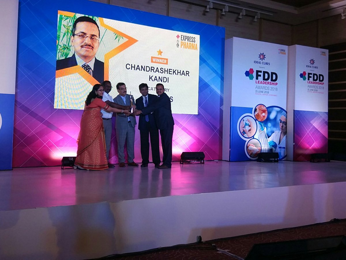 LNair23's tweet photo. Chandrasekhar Kandi - Leader at FDD Leadership Awards. #FDDConclave 2018 by @ExpPharma and @idealcures https://t.co/xOtXrmXtfb