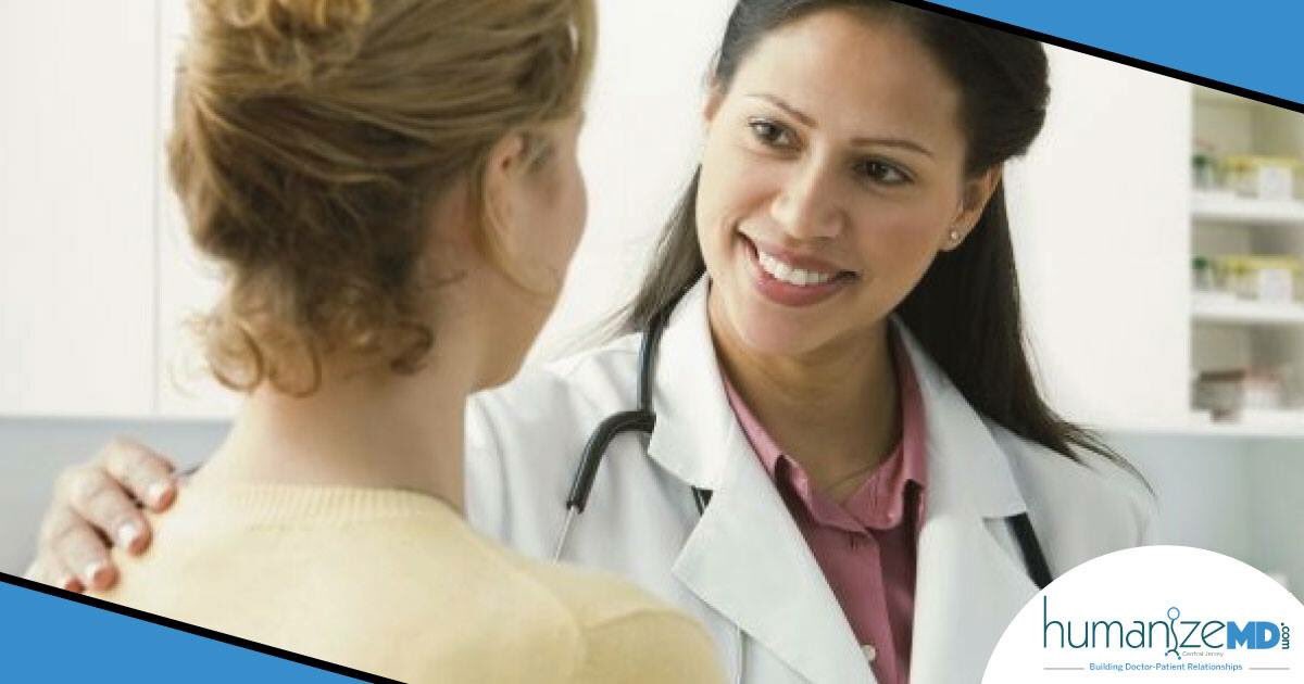 HumanizeMD's tweet photo. Did you know about 1 in 3 patients are afraid to go to the #doctor?

It’s important to build trust with patients before they visit to take away the stress and unknowns. By making yourself relatable, it will set a comfort level that makes the pre visit jitters go away. #docadvice https://t.co/2hTiZjiMOr