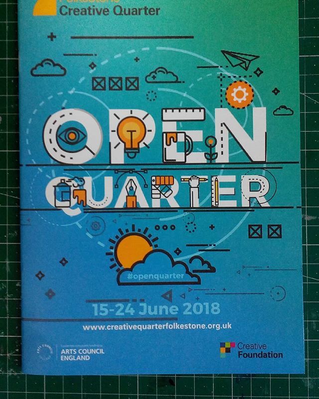 Folkestone heaving with art this weekend and next. See @creativequarterfolkestone for info. I will be in studio pottering away, 63 the old high st, 12 til 5ish both weekends. Come and see the madness. #openquarter #openstudios2018 #tw ift.tt/2Mom1Gh