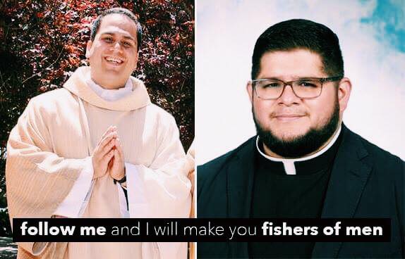netministries's tweet photo. Please join us in praying for Fr. Peter Saucedo and Fr. Freddy Perez, two NET Alumni who were just ordained to the priesthood. Thank you for answering the call! #netministries #netalumni #vocations https://t.co/qFgVJjqMOK