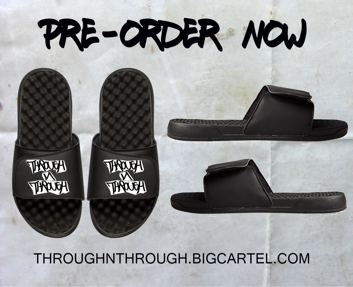 *PRE-ORDERS FOR TNT SLIDES ARE NOW UP*

Reserve your size now before its too late! VERY limited amount will be available! 

throughnthrough.bigcartel.com/product/throug…