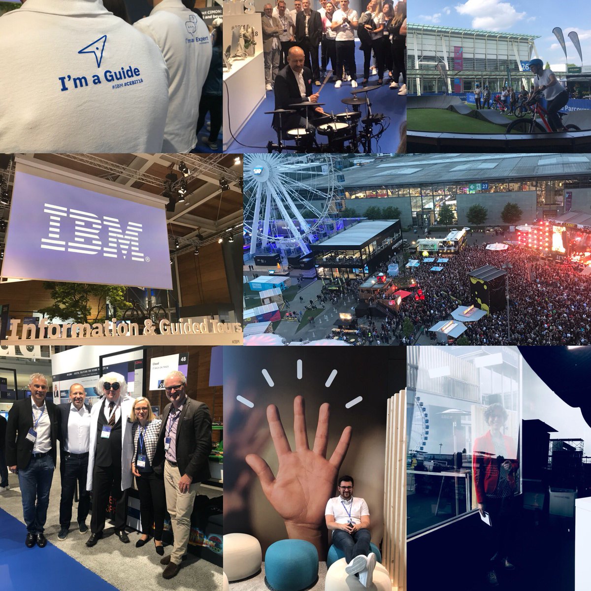 Wohoo. It’s been a blast. Thank you to our clients for coming by, thank you to the team behind this amazing show... #ibm #cebit18