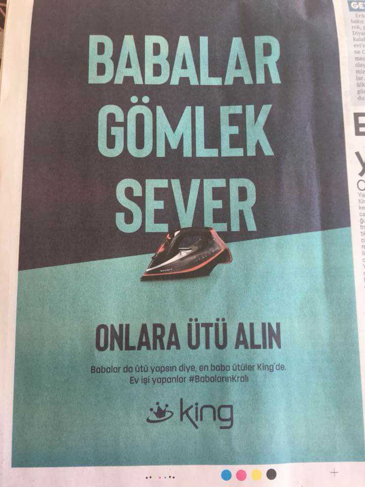 Babalar gömlek sever. O halde ona Babalar Günü hediyesi olarak ütü alın.✌️