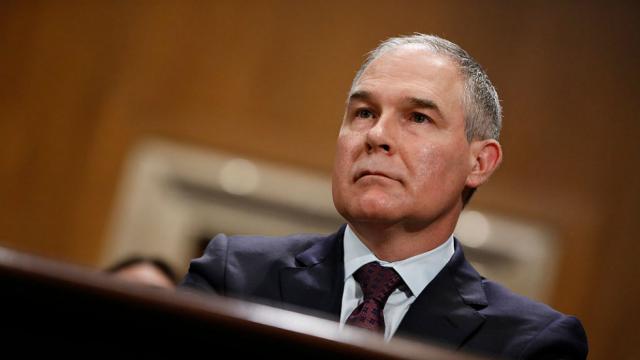 thehill's tweet photo. Pruitt asked aides to set up meetings to help daughter get into law school, secure internship: report https://t.co/fWLaRuZhOc https://t.co/Ge5MSRXIEq