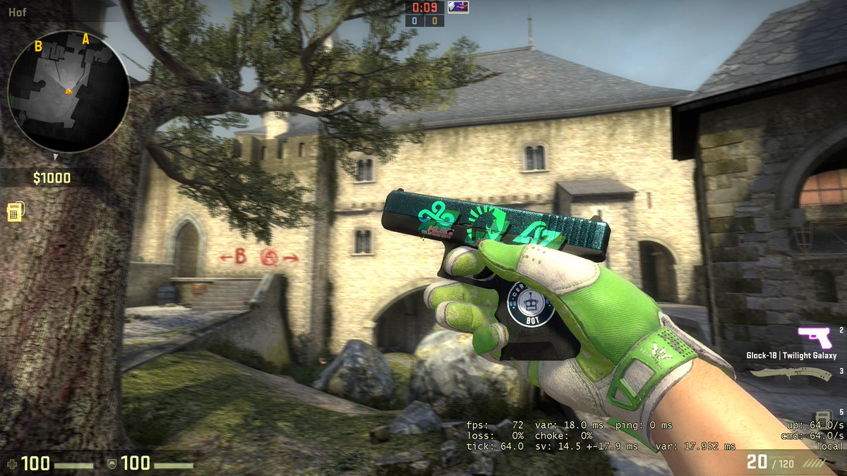 droelfJ's tweet image. Hey guys, here is a short giveaway over the #ESLOneBH weekend 😁

Prize: Glock Twilight Galaxy (Factory New)
\w CLG, Liquid &amp;amp; Cloud9 (Holo) Columbus 2016

To win:
Follow &amp;amp; Retweet

Winner will be drawn on Monday, Good Luck 😋

#csgo #csgoskins #ESLOne #CSGOGiveaway