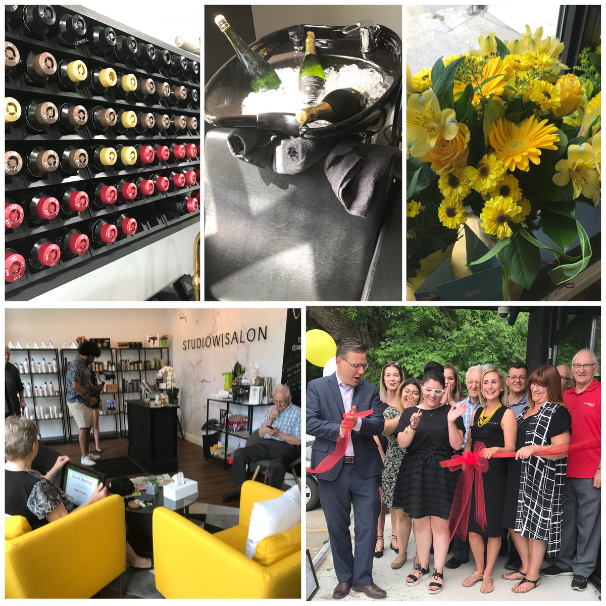Dave_Augustyn's tweet photo. Congratulation and best wishes to Julia and your team at Studio W Salon on your Grand Opening earlier this week! Check them out in revitalized LCBO building in #DowntownFonthill! #ImprovingPelham #passionmeetshair https://t.co/YjI5jNLGxP https://t.co/XQXrYpkBQz