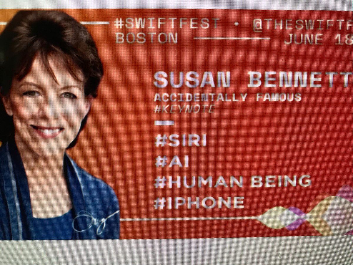 SiriouslySusan's tweet image. Only 3 days till #SwiftFest!!  Hope to see you there!  #SiriSpeaks @SiriouslySusan #BostonEvents