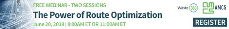 [Reminder]: Join Thorbjørn Schmidt-Jacobsen of @AMCS_US and <a href="/Waste360/">Waste360</a> on 6/20 for the global #routing webinar: The Power of Route Optimization. You can register here: pages.waste360.com/The-Power-of-R… #waste #routeplanning