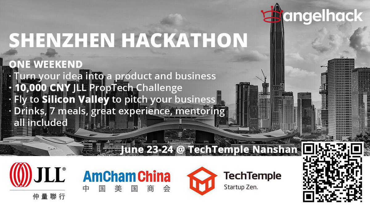 shenzhenblog's tweet image. shenzhen.blog/en/angelhack-s… Every year, #AngelHack adventures across the globe for our yearly Global #hackathon Series. This year’s theme? #SeamlessTechnology &amp;amp; #PropTech in #Shenzhen. #shenzhenblog
