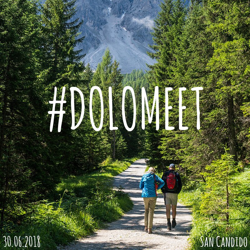EmilySimonis's tweet photo. San Candido, 30 giugno 2018 ore 14.00 il #DOLOMEET – Instameet all’Adventure Outdoor Fest
> https://t.co/vSBzdItCbH https://t.co/3npJZS66ie