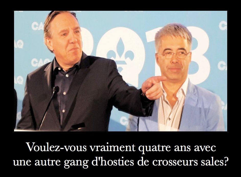 itofmyachev's tweet photo. Voulez-vous vraiment quatre and avec une autre gang d'hosties de croiseurs sales - #LEGAULT #CAQ #lebouyonnec #ElvisGougoune #LeGoGo #AssNat #polqc #AssNat #QC #Québec #PLQ #PQ #QS #crosseurs #hostiesdecrosseurs #hostiesdecrosseurssales https://t.co/U0cGqYMh9J