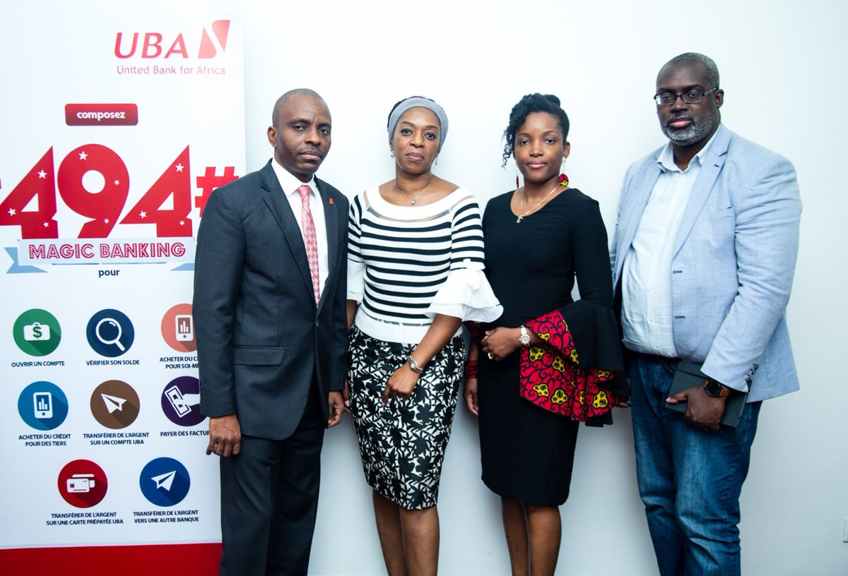 UBARDC's tweet photo. @UBA_RDC a eu l'immense privilège de recevoir l'une des femmes les plus intelligentes du monde, le Dr.  @NgalulaPe. Elle a été reçue par Mme @T_Mudiay, Chairperson #UBA #RDC et M. @MarcelBitang MD/CEO #UBA #RDC https://t.co/szexwn92Ep